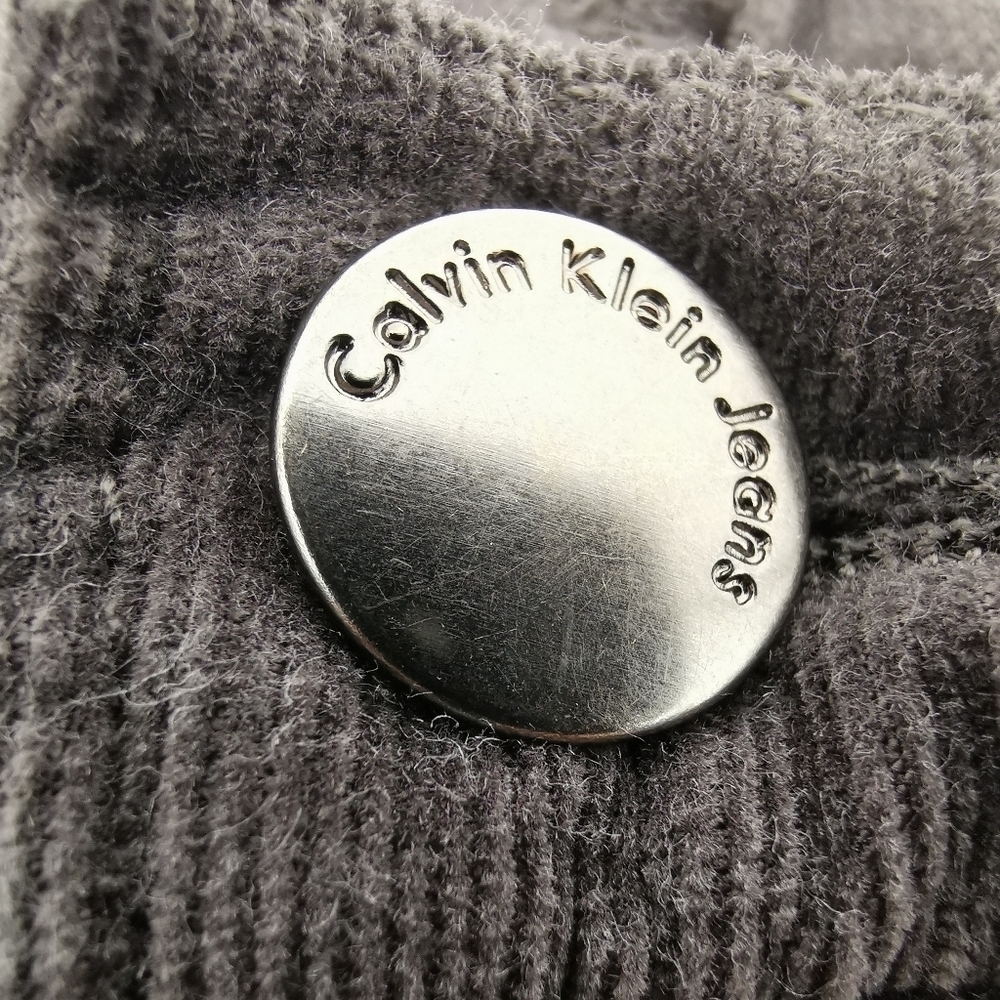 Calvin Klein EUC Jeans Womens 6 Corduroy Straight - Picture 5 of 10